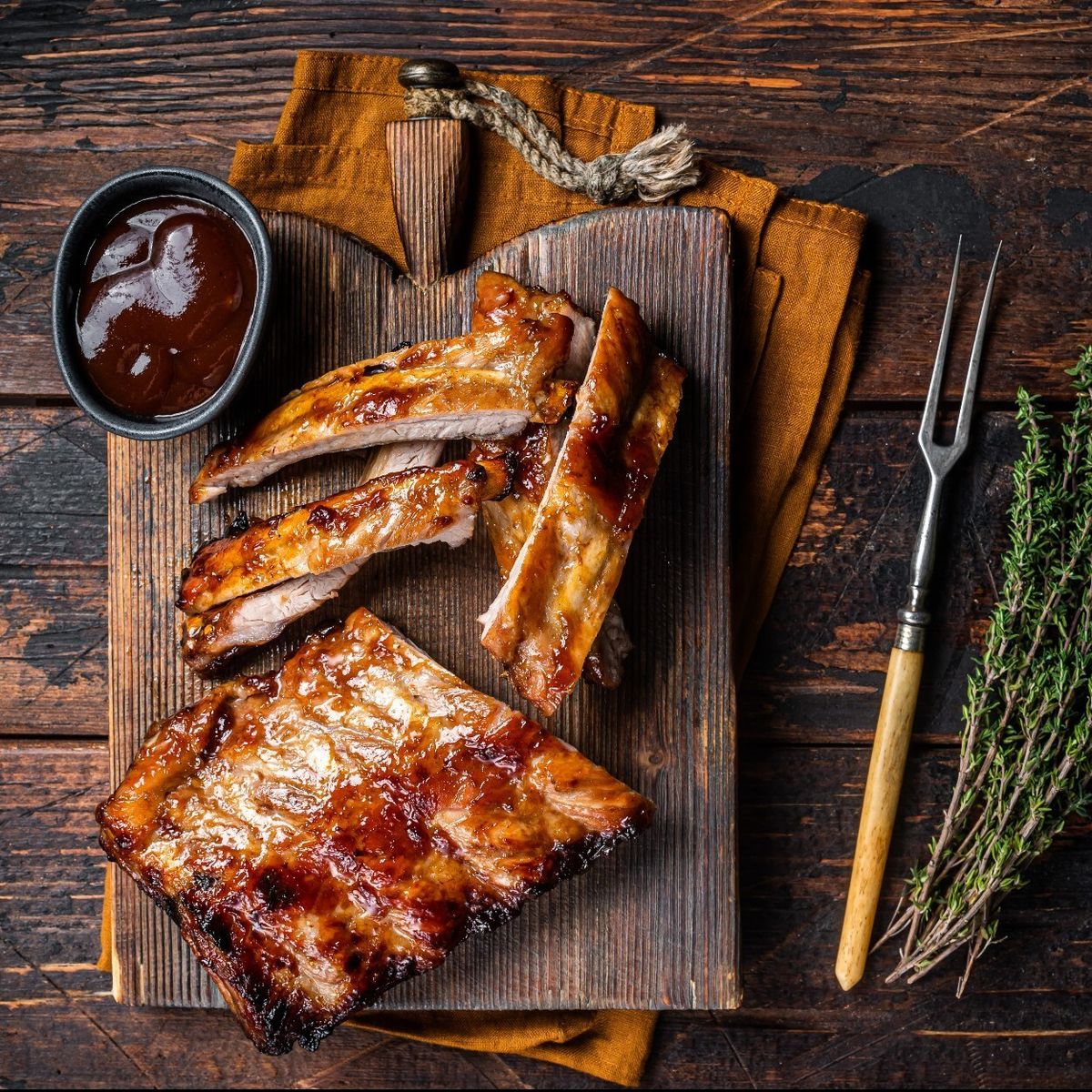 Pre-Cooked Honey BBQ Baby Back Ribs | Pine Ridge Grocery | 607-433-3665